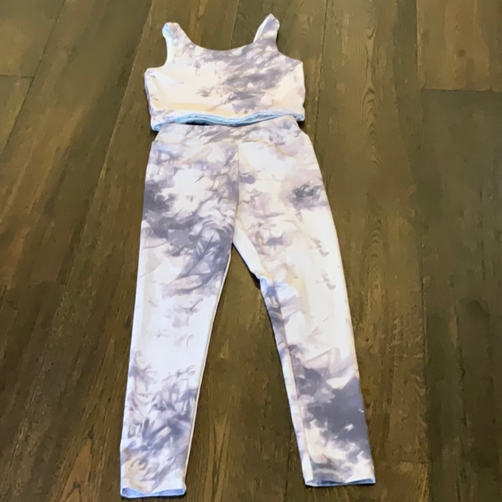 Zara two piece workout outfit kids